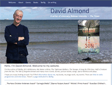 Tablet Screenshot of davidalmond.com